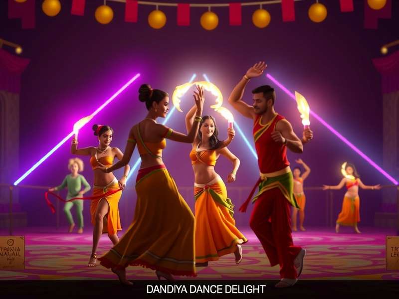 Dandiya Dance Delight Game Cover